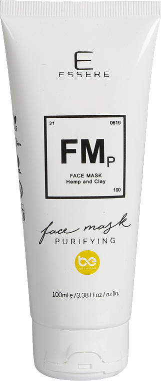 Oczyszczająca maska do twarzy - Essere FMp Hemp & Clay Purifying Face Mask — Zdjęcie N1