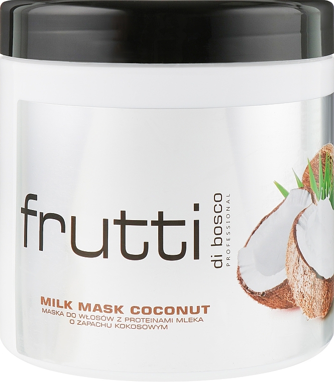 Maska do włosów o zapachu kokosa - Frutti Di Bosco Milk Mask Coconut — Zdjęcie N1