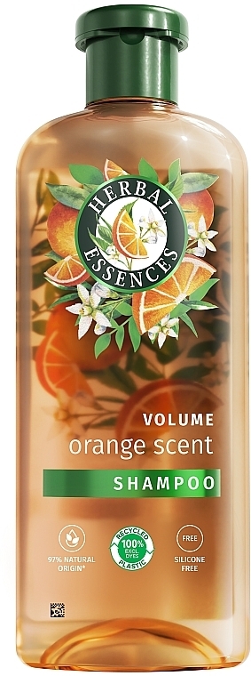 Szampon do włosów zwiększający objętość Pomarańcza - Herbal Essences Volume Orange Scent Shampoo — Zdjęcie N1