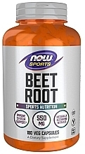 Suplement diety Korzeń buraka - Now Foods Beet Root Sports — Zdjęcie N1