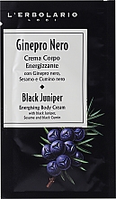 Kup Krem do ciała - L'Erbolario Black Juniper Energising Body Cream (próbka)