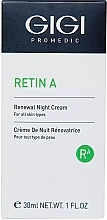 Odbudowujący krem do twarzy na noc - Gigi Retin A Renewal Night Cream — Zdjęcie N2