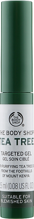 Żel punktowy do twarzy przeciw wypryskom Drzewo herbaciane - The Body Shop Blemish Gel Tea Tree — Zdjęcie N1