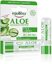 PRZECENA! Aloesowy balsam do ust - Equilibra Aloe Line Lip Balm * — Zdjęcie N1