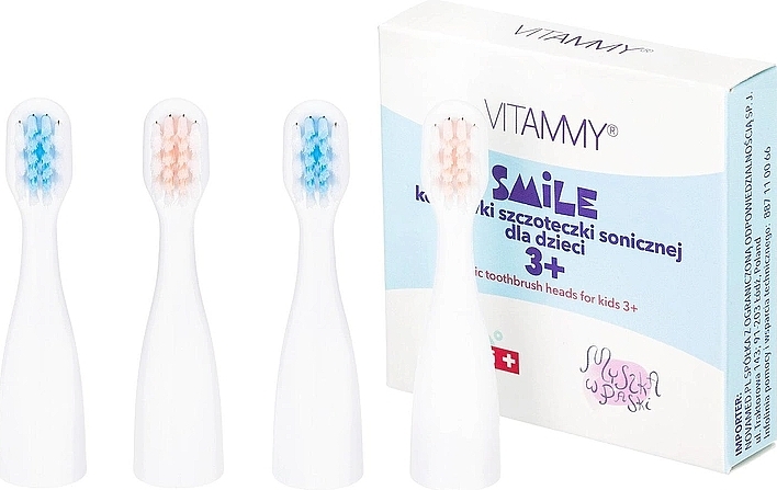 Główka do szczoteczki elektrycznej, MiniMini+ - Vitammy Smile — Zdjęcie N1