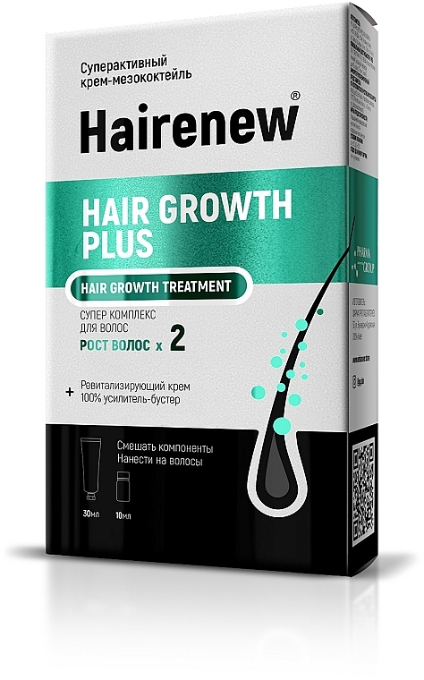 Kompleks przyspieszający porost włosów - Hairenew Hair Growth Plus Treatment