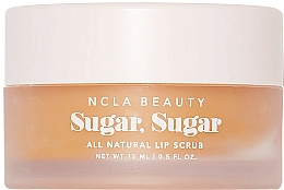 Peeling do ust Brzoskwinia - NCLA Beauty Sugar, Sugar Peach Lip Scrub — Zdjęcie N2