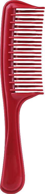 Grzebień do włosów, GS-1, 21 cm, czerwony - Deni Carte — Zdjęcie N1