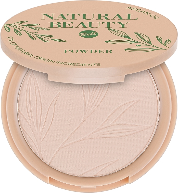 Puder w kompakcie do twarzy - Bell Natural Beauty Powder — Zdjęcie N1