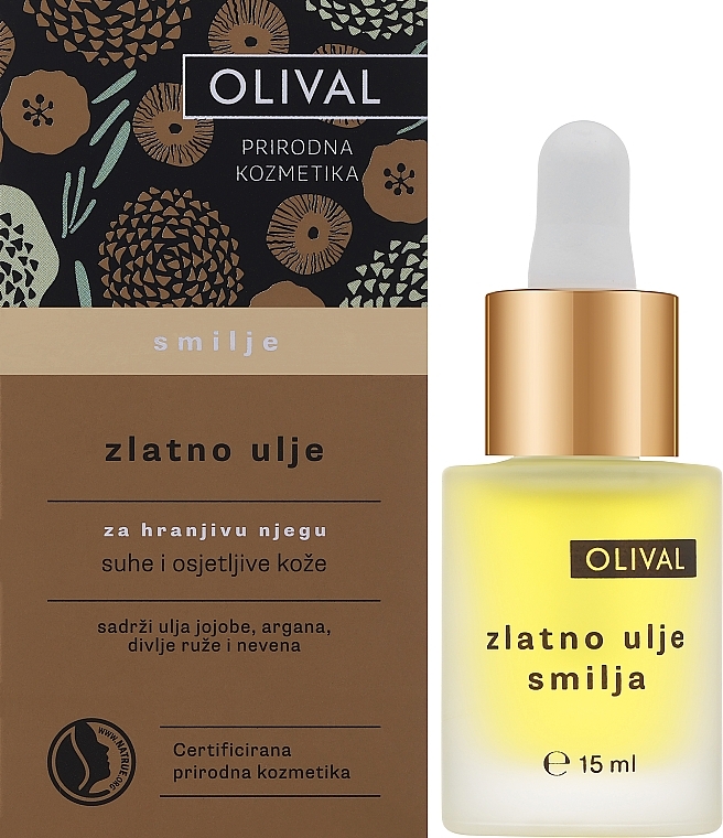 Olejek do twarzy - Olival Golden Oil Immortelle — Zdjęcie N2