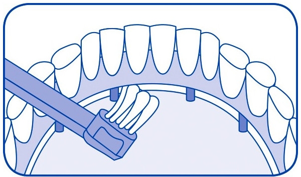 Jednopęczkowa szczoteczka do zębów Single CS 708, żółta - Curaprox CS 708 Implant — Zdjęcie N5