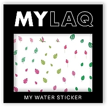 Kup Wielokolorowe naklejki na paznokcie - MylaQ My Water Sticker My Colourful Leaf 