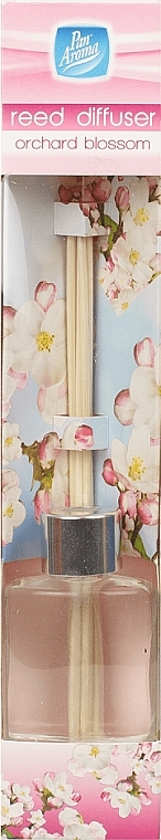 Dyfuzor zapachowy z płatkami orchidei - Pan Aroma Orchard Blossom Reed Diffuser — Zdjęcie N1