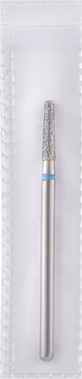 Frez diamentowy 2,3 mm, L-10 mm, stożek ścięty, niebieski - Head The Beauty Tools — Zdjęcie N1