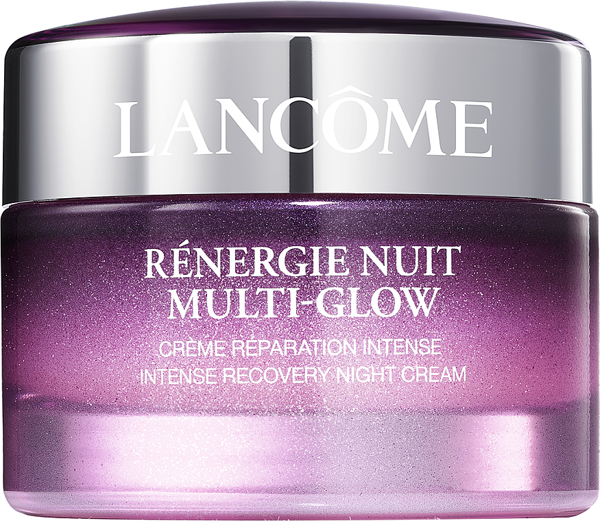 Przeciwzmarszczkowy krem regenerujący do twarzy na noc - Lancome Renergie Nuit Multi-Glow Cream