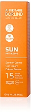 Krem przeciwsłoneczny SPF15 - Annemarie Borlind Sun Anti Aging Sun Cream SPF 15 — Zdjęcie N2