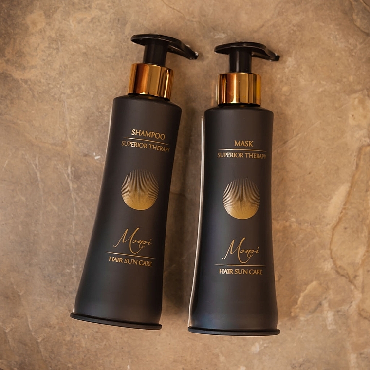 Szampon do włosów z filtrem przeciwsłonecznym - MTJ Cosmetics Superior Therapy Sun Monoi Shampoo — Zdjęcie N3