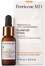 Liftingujące serum do powiek - Perricone MD Essential Fx Acyl-Glutathione Eyelid Lift Serum — Zdjęcie N1