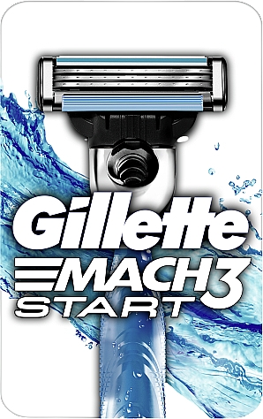 Golarka z 1 wymiennym wkładem - Gillette Mach 3 Start — Zdjęcie N1
