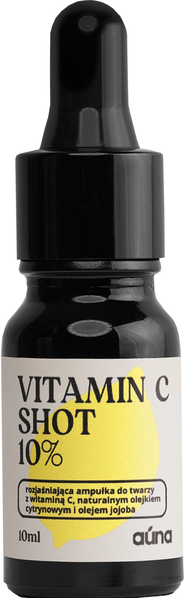 Serum do twarzy z witaminą C - Auna Vitamin C 10% Shot — Zdjęcie 10 ml