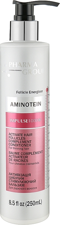 Balsam aktywujący mieszki włosowe - Pharma Group Laboratories Aminotein + Impulse 1000 Conditioner