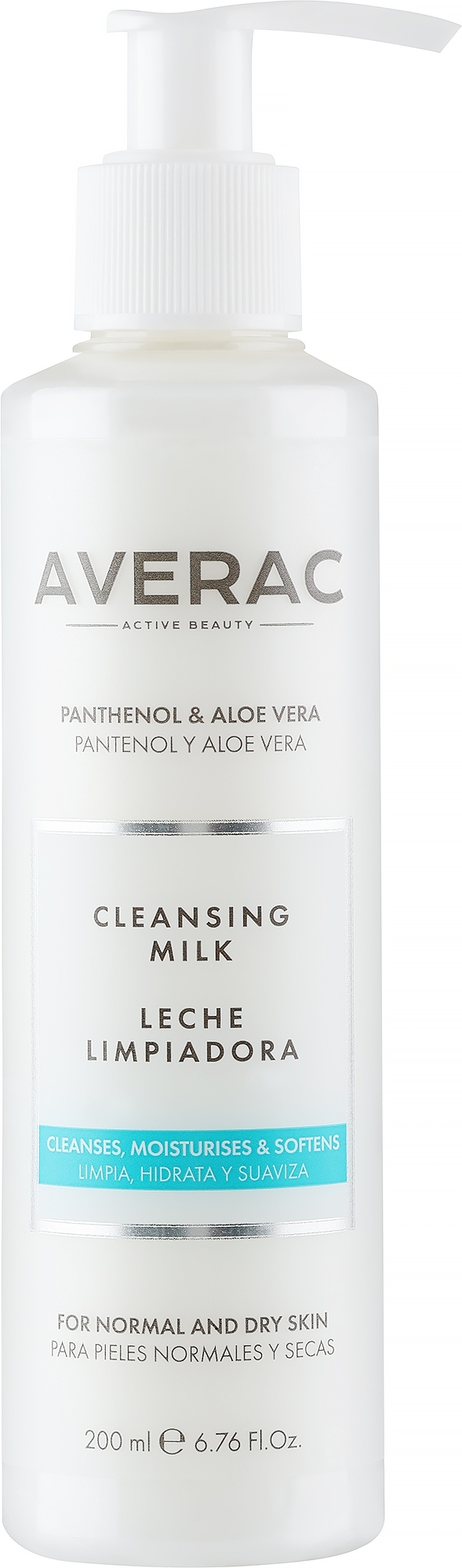 Oczyszczające mleczko do twarzy - Averac Facial Cleansing Milk — Zdjęcie 200 ml