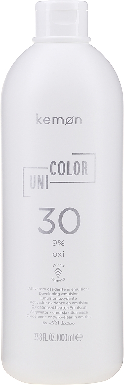 Oksydant uniwersalny do farb 9% - Kemon Uni.Color Oxi — Zdjęcie N1