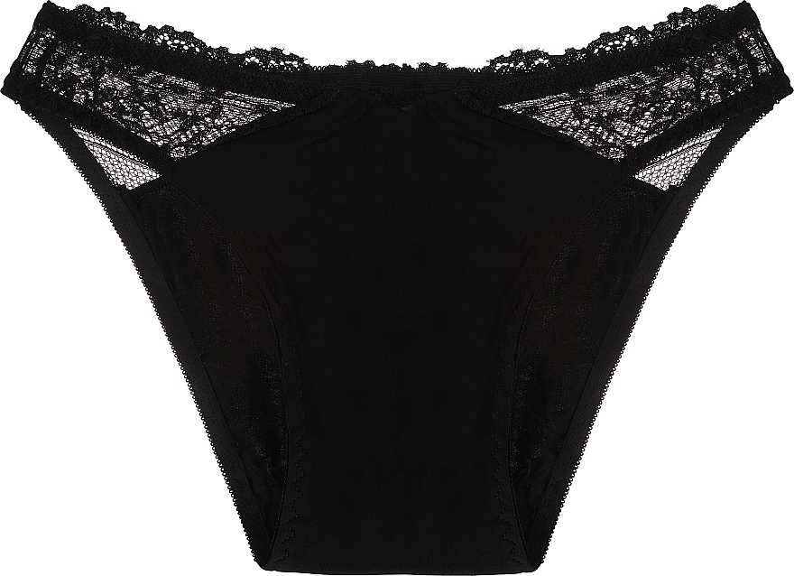 Damskie majtki bikini BDM450-022, czarne - Moraj — Zdjęcie N1