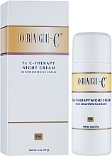 PRZECENA! Krem na noc z arbutyną i witaminą C - Obagi-C Fx System Therapy Night Cream * — Zdjęcie N2