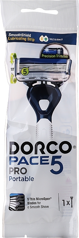 Maszynka do golenia - Dorco Pace 5 PRO Portable — Zdjęcie N1