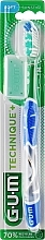 Kup Szczoteczka do zębów miękka Technique+, niebieska - G.U.M Soft Regular Toothbrush
