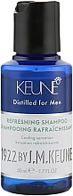 Kup Odświeżający szampon dla mężczyzn - Keune 1922 Refreshing Shampoo Distilled For Men Travel Size
