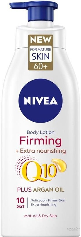 Ujędrniający i odżywczy balsam do ciała - NIVEA Q10 60+ Firmiing Body Lotion — Zdjęcie 400 ml