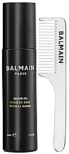 Zestaw - Balmain Paris Hair Couture Signature Men's Giftset (oil 30 ml + shampoo 200 ml + scrub 100 g + brush 1 p) — Zdjęcie N5