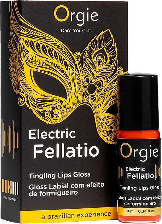 Błyszczyk do ust do seksu oralnego - Orgie Electric Fellatio Tingling Lip Gloss — Zdjęcie N4