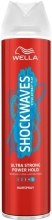 Kup Ultramocny lakier do włosów - Wella Shockwaves Ultra Strong Power Hold Spray