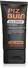 Kup PRZECENA! Krem do opalania twarzy SPF 30 - Piz Buin Allergy Face Cream *