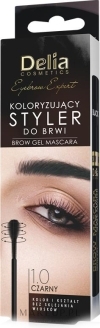 Koloryzujący żel do stylizacji brwi - Delia Cosmetics Eyebrow Styler — Zdjęcie 1.0