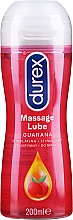 Kup Intymny żel nawilżający do masażu z guaraną - Durex Play Massage 2 in 1 Sensual