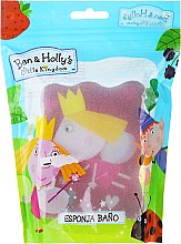 Gąbka kąpielowa dla dzieci, Małe królestwo Bena i Holly, Holly, różowa - Suavipiel Ben & Holly — Zdjęcie N3