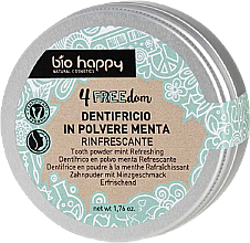 Kup Proszek do zębów - Bio Happy 4FREEdom Refreshing Tooth Powder Mint