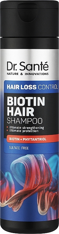 Szampon do włosów z biotyną - Dr.Sante Biotin Hair Loss Control — Zdjęcie N2