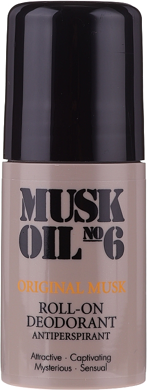 Perfumowany dezodorant w kulce - Gosh Copenhagen Musk Oil No.6 — Zdjęcie N1
