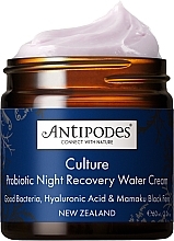 Kup Nawilżający krem do twarzy na noc - Antipodes Culture Probiotic Night Recovery Water Cream