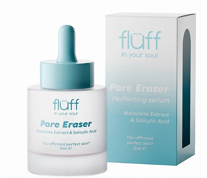 Serum do twarzy z kwasem salicylowym - Fluff Pore Eraser Serum — Zdjęcie N1