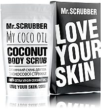 Organiczny peeling do ciała z kokosa - Mr.Scrubber My Coco Oil Coconut Body Scrub — Zdjęcie N1