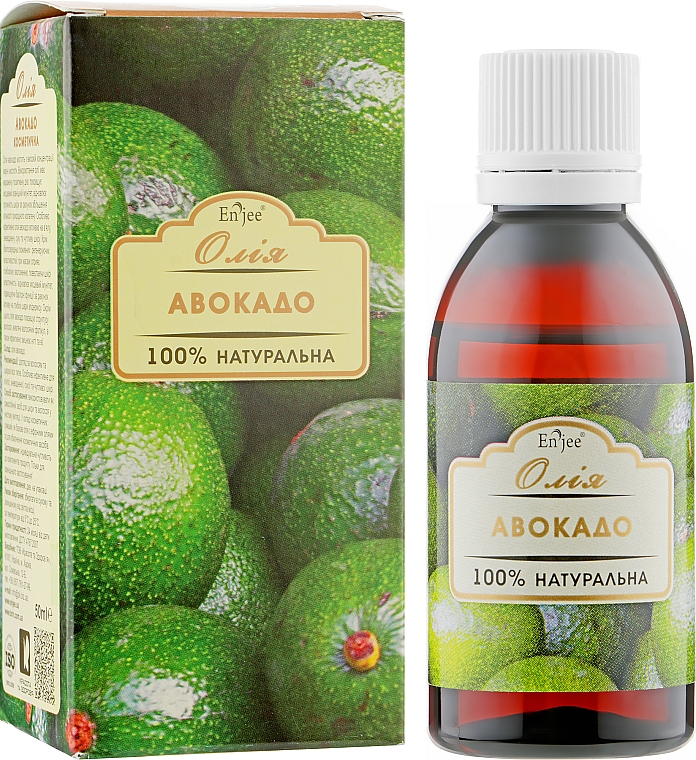 Olej kosmetyczny Awokado - EnJee Cosmetic Oil Avocado — Zdjęcie N4