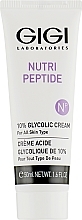 Kup Krem peptydowy z 10% kwasem glikolowym - Gigi Nutri-Peptide 10% Glycolic Cream