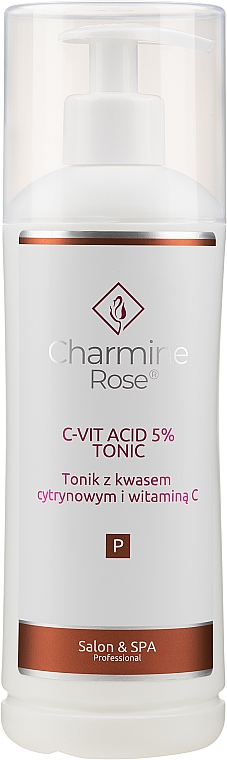 Tonik z kwasem cytrynowym i witaminą C - Charmine Rose — Zdjęcie N3