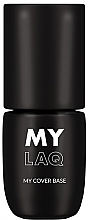 Baza do paznokci pod lakier hybrydowy - MylaQ My Cover Base — Zdjęcie N2